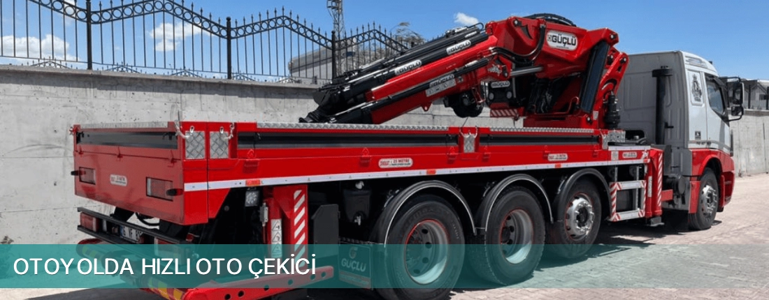 Aliağa İlçemi Otoyolda Hızlı Oto Çekici
